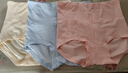 红豆内裤女高腰收腹柔棉女士内裤精致提花透气提臀三角裤3条装 实拍图