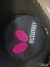 蝴蝶（BUTTERFLY）五星级乒乓球拍横拍 双面反胶皮比赛底板502成品单拍 内附拍套 实拍图