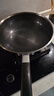 炊大皇炒锅有钛0氟不粘锅316L不锈钢不粘平底炒锅32cm 实拍图