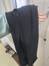 西裤男夏季薄款职业正装商务修身抗皱免烫直筒西服裤轻奢休闲长裤 黑色 33 （135斤左右） 实拍图