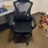 锦汐 电脑椅家用办公椅子靠背人体工学椅学习转椅老板座椅游戏电竞椅 【可后躺】黑框黑网 实拍图