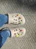 卡骆驰（CROCS）贝雅卡骆班洞洞鞋|205089 冬日白-1LI 40(250mm) 实拍图