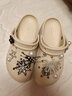 卡骆驰（CROCS）贝雅云彩女士洞洞鞋休闲鞋|208186 冬日白-11S    39 (250mm) 实拍图