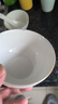 高颜值家用银杏时光米饭碗大面碗陶瓷餐具家用新骨瓷陶瓷碗 银杏时光 4.5英寸2碗2白勺 实拍图
