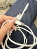 SHMXING闪星适配苹果充电器充电线原装正品45W快充套装手机充电头iPhone14/13/12/11正品数据线 【原充正品】苹果1.5米PD快充线 iPhone8-14全系列快充 实拍图