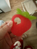 babycare宝宝牙胶磨牙咬咬胶棒婴儿玩具水果安抚牙胶婴儿用品 草莓 实拍图
