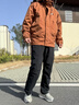 伯希和（Pelliot）【经典款】户外速干裤运动裤男透气快干裤徒步登山防泼水运动长裤 【男】深灰色（轻盈速干直筒裤）  | 透气快干 XL 实拍图