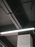 亮源方办公室吊灯LED长条灯会议教室超市吊线灯具商业写字楼健身房照明 黑色120*10cm 32W高亮白光 实拍图