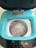 小鸭小黄鸭系列婴儿洗衣机烘干一体迷你高温煮洗全自动洗衣机宝宝儿童专用小型儿童带烘干 5.6KG绿【烘干升级】+洗烘一体+终生维修 波轮 【全自动洗脱一体】 实拍图