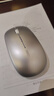 英菲克（INPHIC）M1二代无线蓝牙鼠标可充电办公轻音电量显示便携人体工学三模适用苹果惠普华为笔记本电脑ipad通用 【100%右手选这个+侧翼指托+磨砂】太空银 实拍图