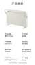美的（Midea）【石墨烯速热】家用取暖器 浴室防水电热电暖器 节能暖风机 烘衣电暖气 全屋大面积升温欧式快热炉 实拍图
