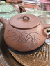 藏壶天下宜兴紫砂壶纯手工刻绘茶壶石瓢壶家用功夫泡茶壶茶具兰趣石瓢壶 兰趣石瓢壶 210ml 实拍图