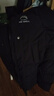 鸭鸭（YAYA）王一博同款冰壳系列户外极寒羽绒服男士新款长款情侣加厚女外套 青光黑色 S /165(建议90-115斤) 实拍图