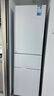美的（Midea）219L三门冰箱白色租房家用客厅小型冰箱中门软冷冻节能省电低音MR-230TE  实拍图