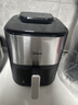 美的（Midea）空气炸锅蒸汽炎烤2.0免翻面26新款 0氟陶瓷涂层家用6.5L大容量可视窗口烤箱蒸烤一体MF-KZC6518 实拍图