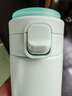 乐扣乐扣（LOCK&LOCK）简约轻弹杯弹跳保温杯男女学生高颜值保温保冷随行杯子450ML绿色 实拍图
