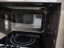 格兰仕（Galanz）家用微波炉烤箱一体机 23升大容量 800瓦速热  智能菜单 杀菌解冻 智能平板式 光波炉Q6(P0) 实拍图