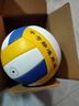 蜜乐糖排球5号PVC初中小学生中考训练比赛沙滩软排球标准机缝 实拍图
