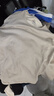 都市丽人含羊绒蚕丝德绒发热保暖内衣女士加绒加厚秋衣秋裤套装黑色L 实拍图