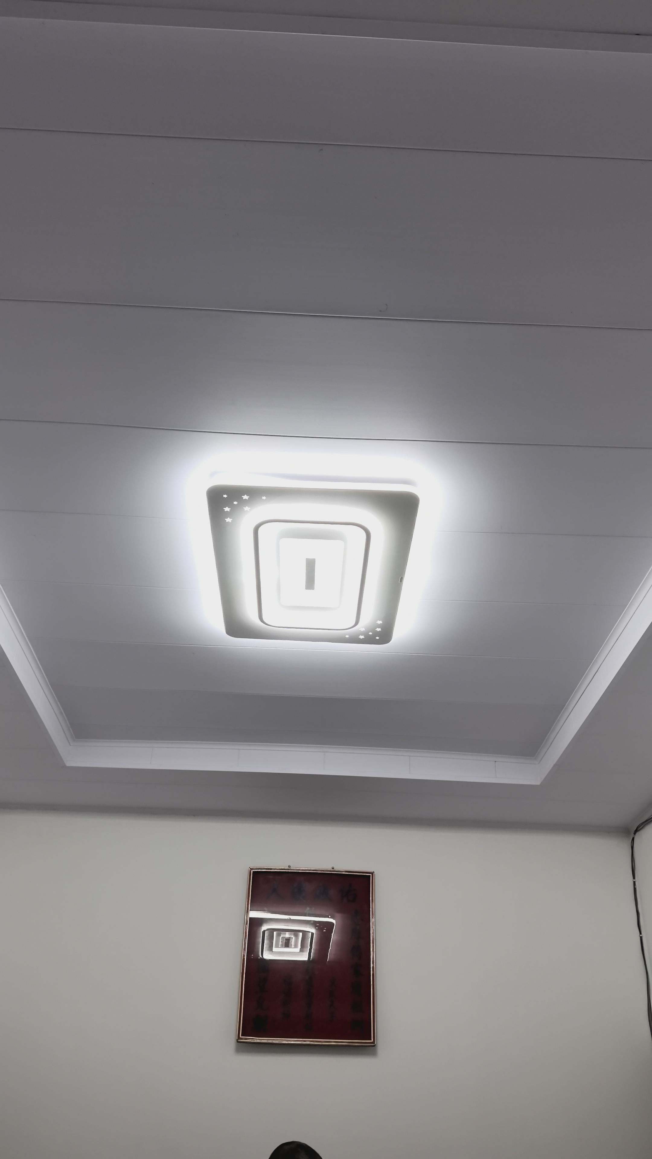四季沐歌led吸顶灯 卧室灯后现代简约灯具客厅灯饰书房阳台餐厅灯全屋套餐 165W 力荐-无极90*60cm适20-30平 实拍图