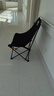 小魔户外折叠椅 折叠靠背椅加高月亮椅露营折叠凳子便携躺椅钓鱼椅 黑 实拍图