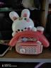 奥智嘉存钱罐儿童玩具萌兔仿真指纹密码大容量可存可取储蓄罐生日礼物 实拍图
