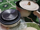 美的（Midea）电煮锅 电热锅 便携式折叠锅 分体式小电锅 316L不锈钢泡面锅 0涂层旅行出差烧水多功能锅XZC16X01 实拍图