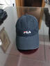 FILA斐乐官方【小脸帽】情侣款帽子夏季棒球帽休闲运动帽遮阳帽鸭舌帽 实拍图