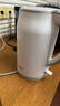 美的（Midea）电水壶电热水壶食品级304/316L不锈钢家用双层防烫烧水壶 1.7L大容量热水壶开水壶煮茶壶 1.7L 【316L母婴材质】SH17M301PRO 实拍图