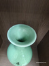 傲世景德镇陶瓷器新中式花瓶工艺品客厅摆件酒柜玄关茶室博古架装饰品 豆青釉清荷赏瓶+底座 实拍图