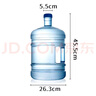 拜杰纯净水桶 食品级PC桶装水桶 矿泉水桶饮水机茶台吧机水桶手提户外桶 大容量15L 实拍图