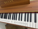 贝琪（Betsy）B351电钢琴88键重锤成人儿童电子钢琴家用练习初学者专业考级钢琴 B351-重力度88键木纹棕+圆腿琴架 实拍图