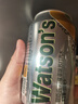 屈臣氏（Watsons）苏打水柠檬草味含汽气泡水饮料0脂低糖解腻调酒330mL*24罐整箱 实拍图