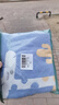 艾薇 儿童枕巾学生成人全棉纱布三层夹棉枕头巾一个装 52*78cm 小鹿蓝 实拍图