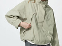 优衣库女装防风立领茄克/外套夹克26春夏新款484709 50 浅绿色 L 实拍图