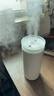 几素桌面加湿器迷你卧室宿舍床头家用空气加湿器车载加湿器无线usb充电便携纯净加湿送女男友生日礼物 白色电池款【4根滤芯+双倍健康加湿】 实拍图
