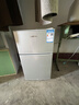 HYUNDAI（韩国现代）小冰箱迷你小型家用冷藏冷冻宿舍出租房办公室双开门二门电冰箱节能省电 68L银【店铺爆款+节能省电】 实拍图