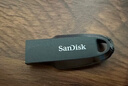 闪迪（SanDisk）128GB USB3.2 U盘 CZ550黑色 读速100MB/s 安全加密 数据恢复 学习办公电脑车载 高速大容量优盘 实拍图