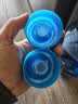 水桶盖子桶装水盖通用型矿泉水桶纯净盖密封盖聪明盖水桶盖台盆 【材质升级款】聪明盖4个装 【蓝色】 实拍图