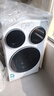 统帅（Leader）海尔出品懒人三筒洗衣机ProMax 滚筒全自动 12.5KG 内衣洗 三桶年度机皇 家电国家补贴MBLDE697WU1 实拍图