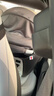 Heekin德国 儿童安全座椅汽车用0-4-12岁婴儿宝宝360度旋转ISOFIX硬接口 尊享灰(遮阳棚+上拉带+侧保护) 实拍图