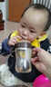 世喜吸管奶瓶1-3岁直饮杯婴儿ppsu一12个月以上宝宝300ml带重力球手柄 实拍图