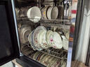 美的（Midea）消毒柜家用 厨房餐具碗柜碗盘茶杯刀具消毒 50L双层 小型台式 高温烘干 二星级【政府补贴】 50T11 实拍图