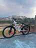CoolPower酷跑爱 锂电池助力电动自行车变速超长续航山地男女士单车 M9米白色8A/26寸/20-25公里/7速 实拍图