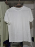 布先生春夏季短袖T恤男士纯棉小白T纯色内搭打底衫 云雾灰 XL(180) 实拍图