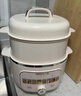 九阳（Joyoung）电炖锅热水快炖多功能锅2.8L电炖盅炖汤盅燕窝锅养生锅宝宝辅食bb粥迷你煮粥煲汤锅白瓷GD329Z 实拍图