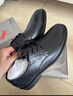 红蜻蜓真皮男鞋春夏舒适商务休闲皮鞋高级正装德比鞋婚鞋WTA7376黑色41 实拍图