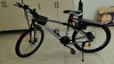 金武端自行车成人山地车公路赛车单车骑行变速超轻越野中学生初中青少年 顶配版-辐条轮-黑白色 24寸24速 实拍图