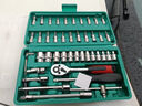绿林（GREENER）47件套筒扳手汽修工具套装棘轮摩托修车公路工具箱快速扭力螺丝刀 实拍图