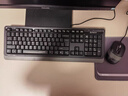 双飞燕（A4TECH）F1010  104键 有线键鼠套装  有线键盘鼠标套装电脑键盘有线薄膜键盘办公键盘 飞时代 遂空灰 有线 实拍图